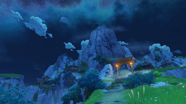 Best Emotional Genshin Impact OST Music for Study & Sleep 4K Timelapse Part 2