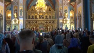 "Символ веры" в Спасо-Преображенском соборе Валаамского мужского монастыря