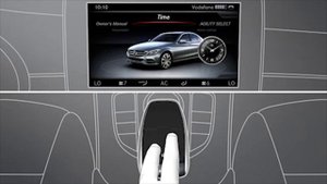 Mercedes Benz C Class W205 2014 Touchpad How To Use