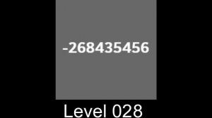 2048 All Negative Tiles Levels 0 to 53