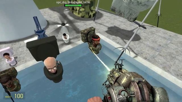 Laptop MacBook joins Projector Camera Siren TV Speaker Man vs Skibidi Toilets - Garry's Mod смотреть онлайн