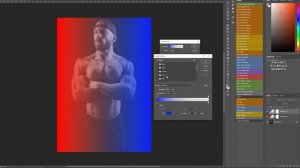 Photoshop Tuturial 2023  STUDIO COLOR GEL Effect color gradient