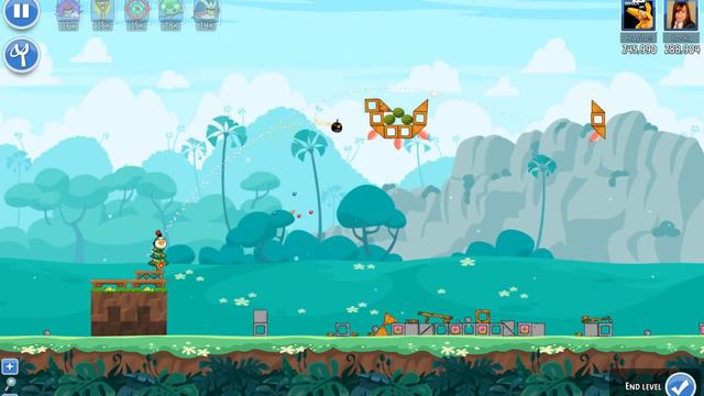 Angry Birds Friends Tournament Level 1 Week 296-C PC Highscore POWER-UP walkthrough смотреть онлайн