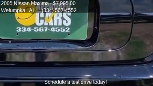2005 Nissan Maxima 3.5 SL for sale in Wetumpka, AL 36092 at смотреть онлайн