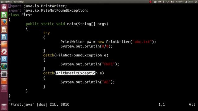 Exception Handling in Java | #14 | try With Multiple catch Blocks in Java