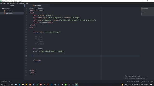 learn Javascript variable in hindi/urdu | Pakdiv смотреть онлайн