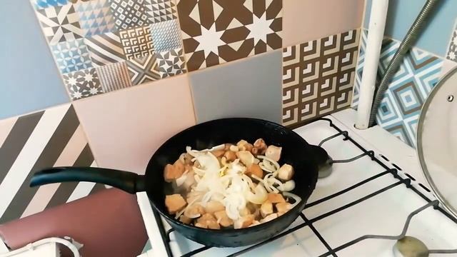 Быстрый и недорогой ужин для всей семьи. Свинина с овощами