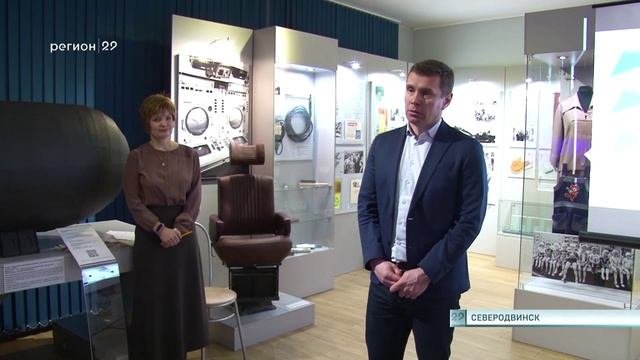 23.01.2024 Открытие выставки по нацпроектам в Северодвинске