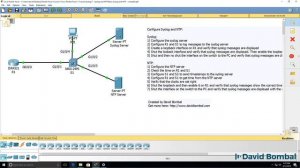 Cisco CCNA Packet Tracer Ultimate labs: NTP & syslog: Can you complete the lab?