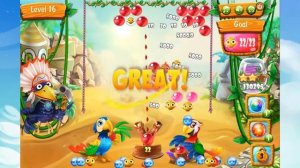 Bubble Parrots | Level 16