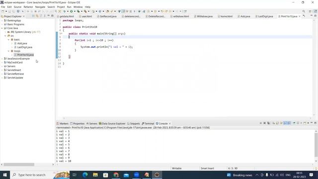 How to Practice Core Java from Eclipse IDE? | Ameerpet Technologies | By Srinivas смотреть онлайн