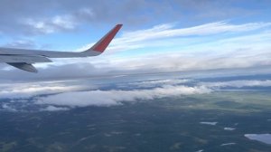 Взлёт в Мурманске. Аэрофлот Мурманск- Москва 08.08.22