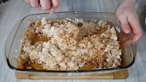 СКУМБРИЯ С РИСОМ В ДУХОВКЕ -  отличный рецепт вкусного и сытного блюда 2 в 1! (Оригинальный рецепт)