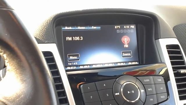 2014 CHEVY CRUZE LT BLK STK# BY3045 смотреть онлайн