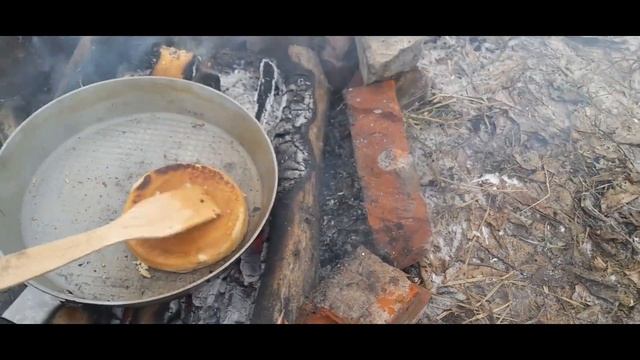 BIG BURGER#готовим на природе# Большой бургер