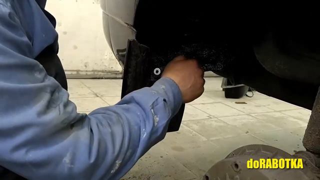 Установка или замена защиты задних арок (ЛОКЕРОВ) ВАЗ 2110-12 doRABOTKA