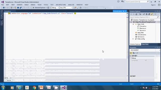 How to Create SOAP Web Service in Visual Studio смотреть онлайн