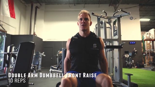 Gronkowski's Big 50 Shoulder Burnout | 50 Rep Dumbbell Complex смотреть онлайн