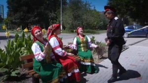 Ансамбль народной песни, самодеятельный ансамбль "Кубанцы". Синеокая Кубань.