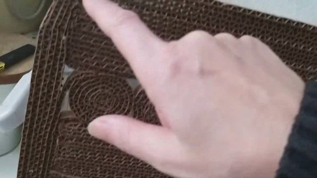 Коврик из картонной коробки в эко - ретро - стиле. Делаем своими руками смотреть онлайн