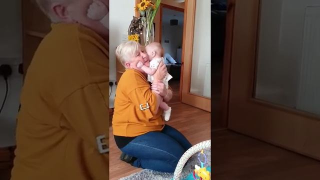 Baby attacks her Grandma | CONTENTbible #Shorts