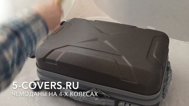 Видео обзор чемодана (на прочность)