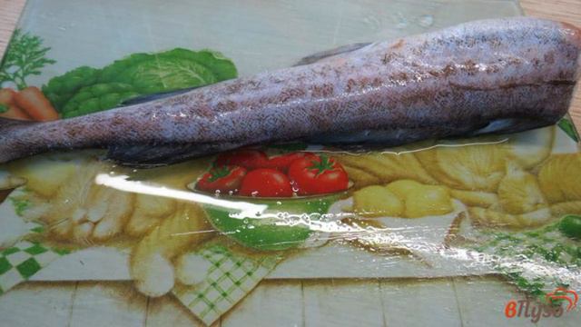 Жареный минтай