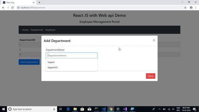 React js 12; Refresh Bootstrap GRID on changes смотреть онлайн