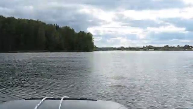 Латимерия К-280 + Tohatsu 3.5, часть 2 (17 км/ч) смотреть онлайн