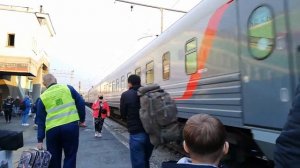Прибытие ЭП2К-077 со скорым поездом N°069 Чита-Москва