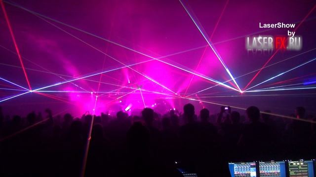 мы любим техно 2012 /  we love techno / лазерное шоу