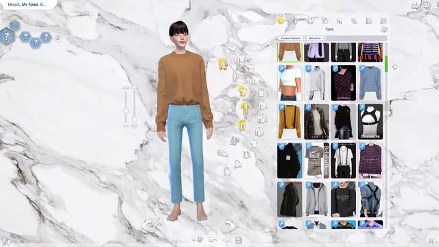 [SIMS 4] CAS - Casual School Uniform Style | Male Version смотреть онлайн