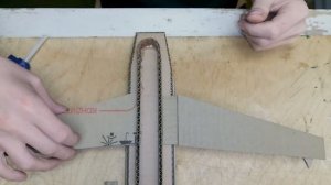 Как сделать Самолёт с планеты Кросс из картона своими руками