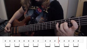 A Tout Le Monde - Megadeth (Bass Cover) With Tabs