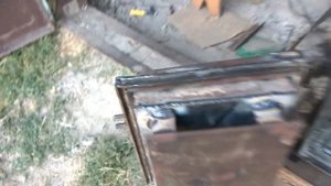 Самодельная дверь для твердотопливного котла