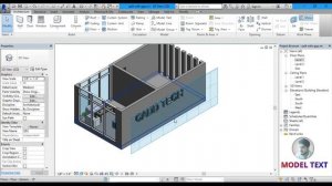 #33 | Model Text in Revit Architecture | Work Plane in Revit Architecture [deepak verma]