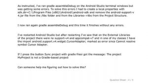 Android : Can't migrate project to Gradle in Android Studio