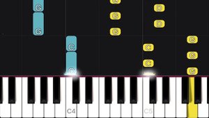 Geometry Dash - Level 1 - Stereo Madness | EASY Piano Tutorial