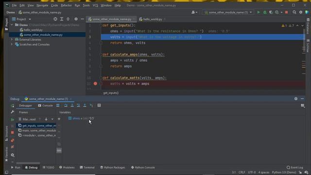 PyCharm Debugger