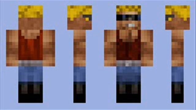 Duke Nukem Minecraft Skin (Free Download) смотреть онлайн