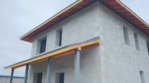 Газоблок - Готовый дом 164 м2 в два этажа