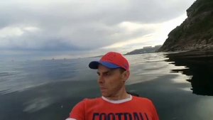 Первый выход в море на сапе Eggory