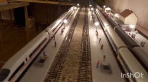 Как обещал мой ж.д. вокзал ночью.