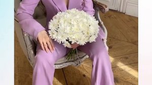 Букет невесты из кустовых хризантем