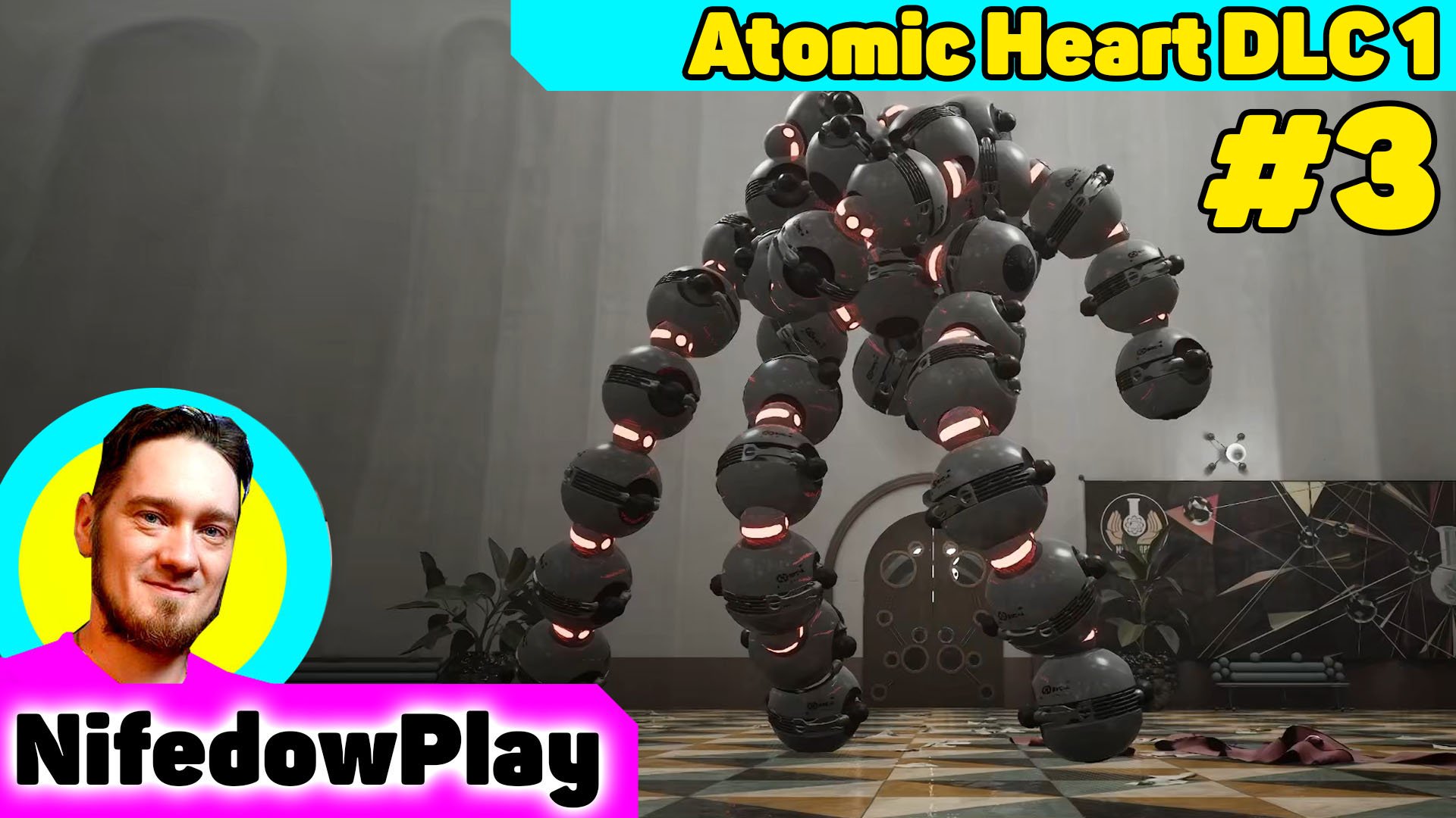 NifedowPlay ▶ Atomic Heart DLC 1 - Часть 3 - Душная каточка