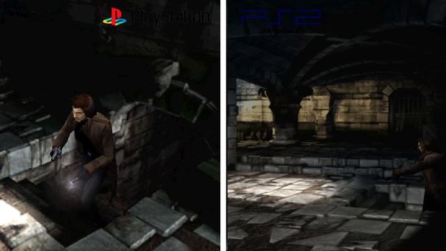 Alone in the Dark: The New Nightmare - PS1 vs. PS2 | Side by Side смотреть онлайн
