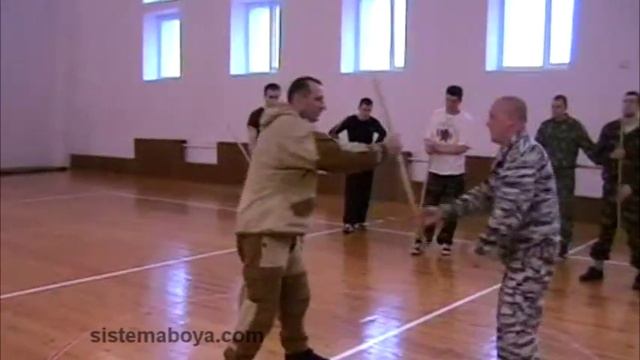 Работа с палкой. Защита. Часть 3. Пластунский рукопашный бой. Система боя - Леонид Полежаев