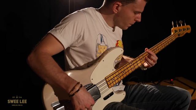 Quick Riffs: Fender Custom Shop 1955 Relic P Bass смотреть онлайн