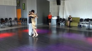 Resumen clase milonga: Giro de tres pasos - ocho cortado.