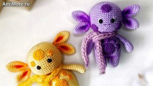 Амигуруми: схема Лунтик и Луна. Игрушки вязаные крючком.